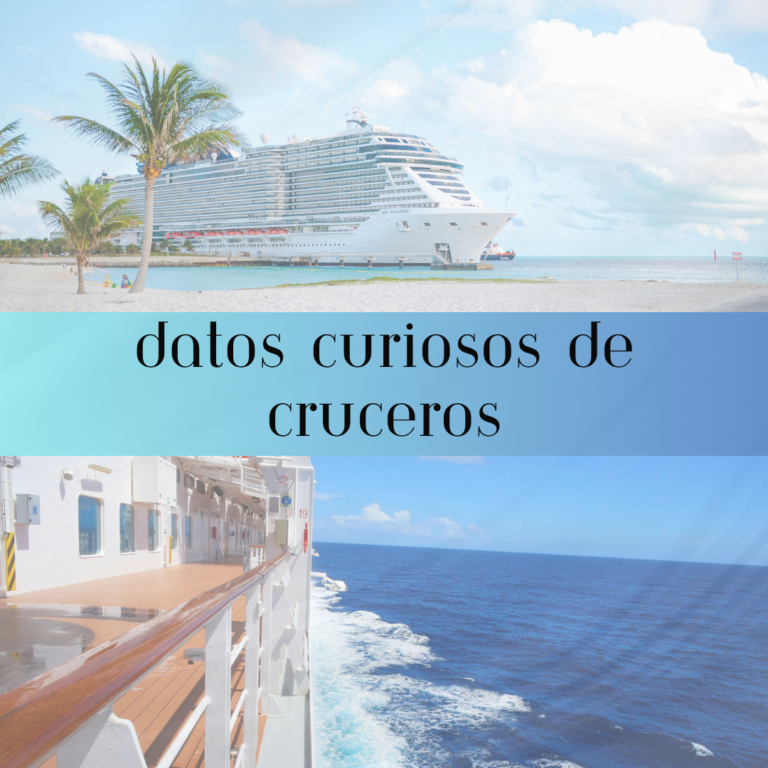 Datos curiosos de cruceros: 10 fun facts que quizás no sabías